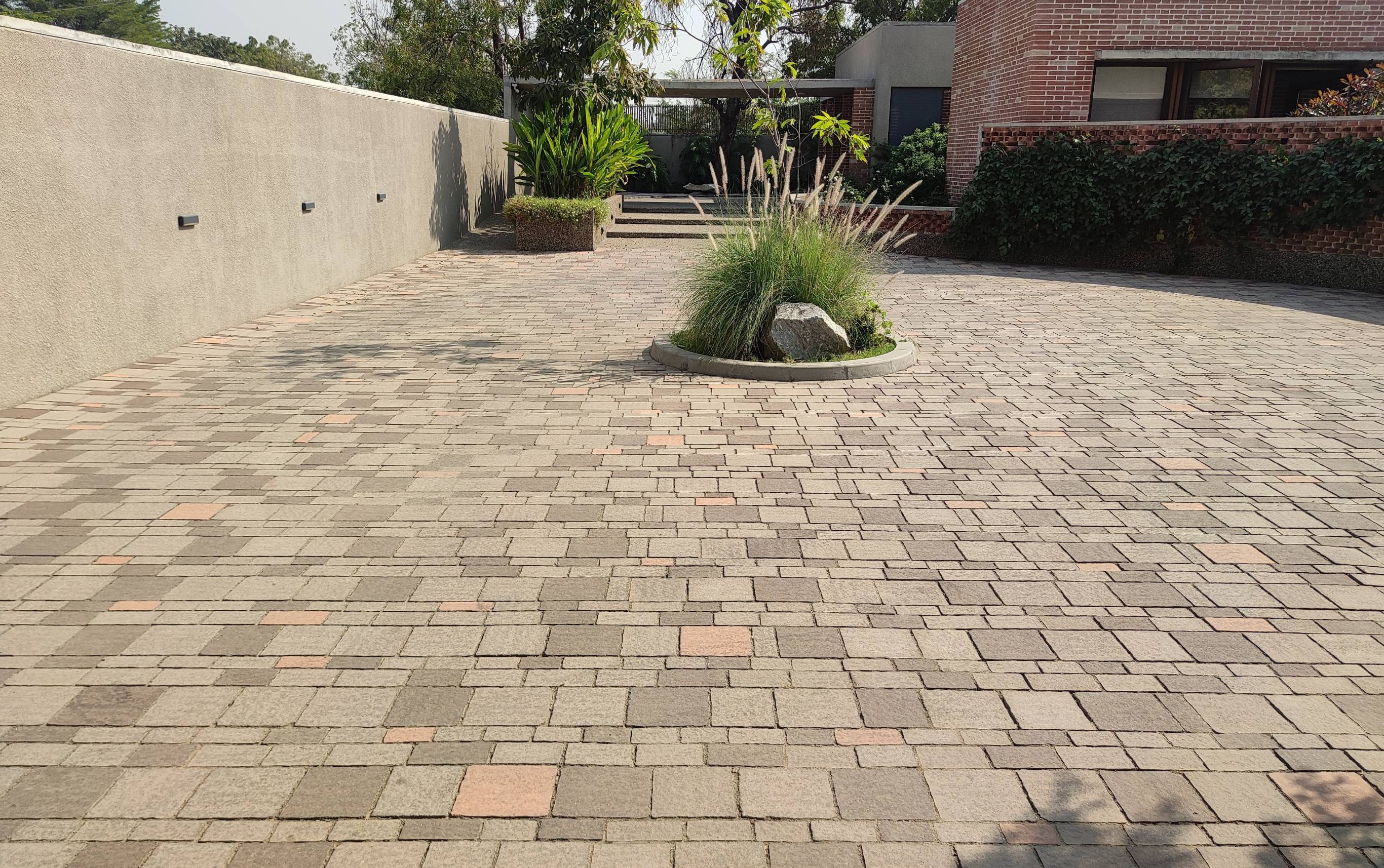Decastone Paving at Anand Niketan School, Ahmedabad