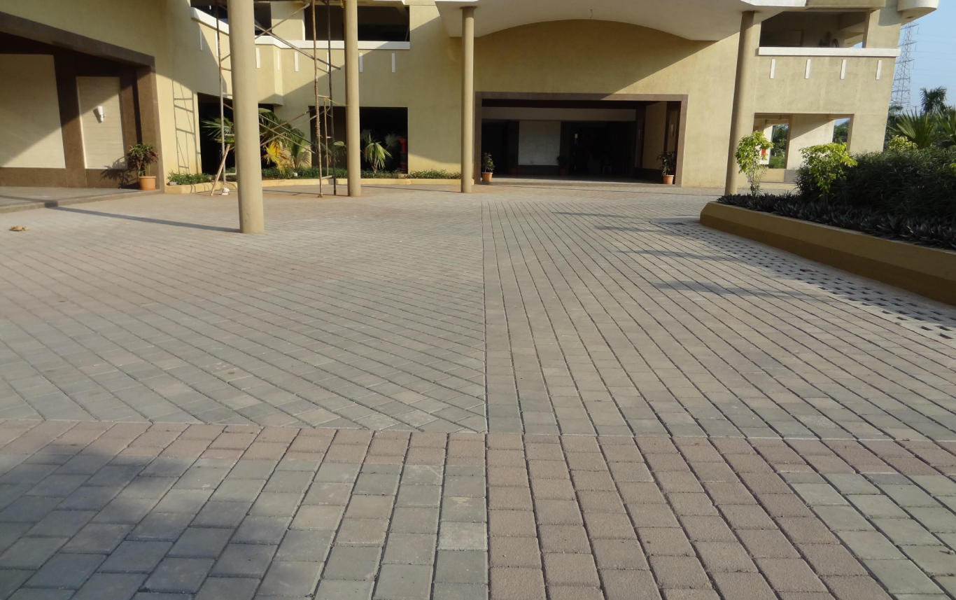 Square 150x150mm Paving at Azure Tree, Mumbai